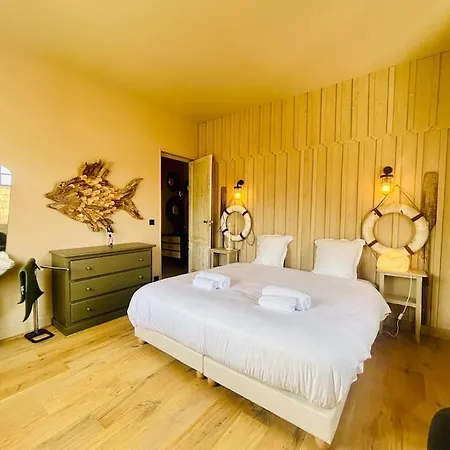 Villa8pers 3'piedplage Pleincentre Piscine Parking
