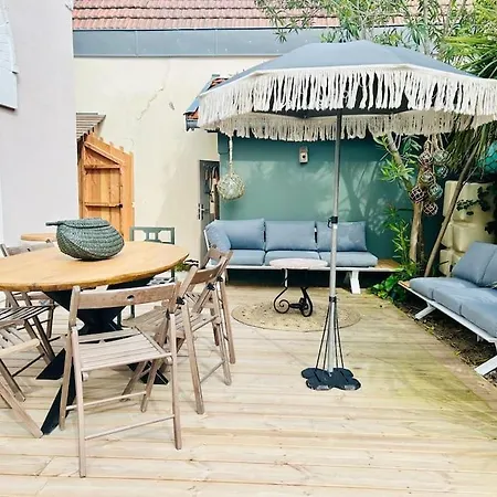 Villa8pers 3'piedplage Pleincentre Piscine Parking *