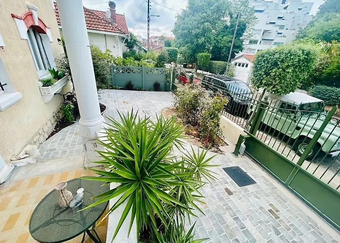 Villa8pers 3'piedplage Pleincentre Piscine Parking Wifi ヴィラ アルカション